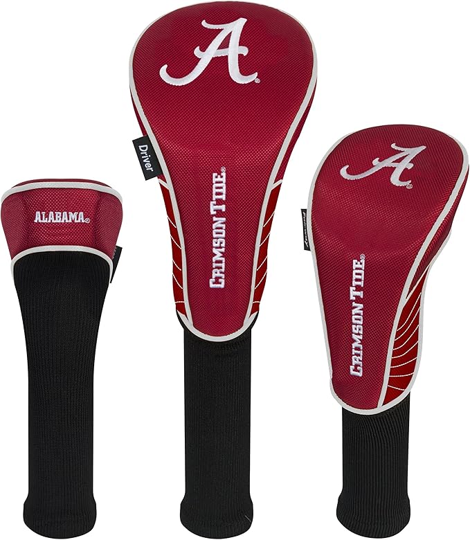 Team Effort Alabama Crimson Tide Set of Three Headcovers, Golf Club Head Covers Amazon Canada