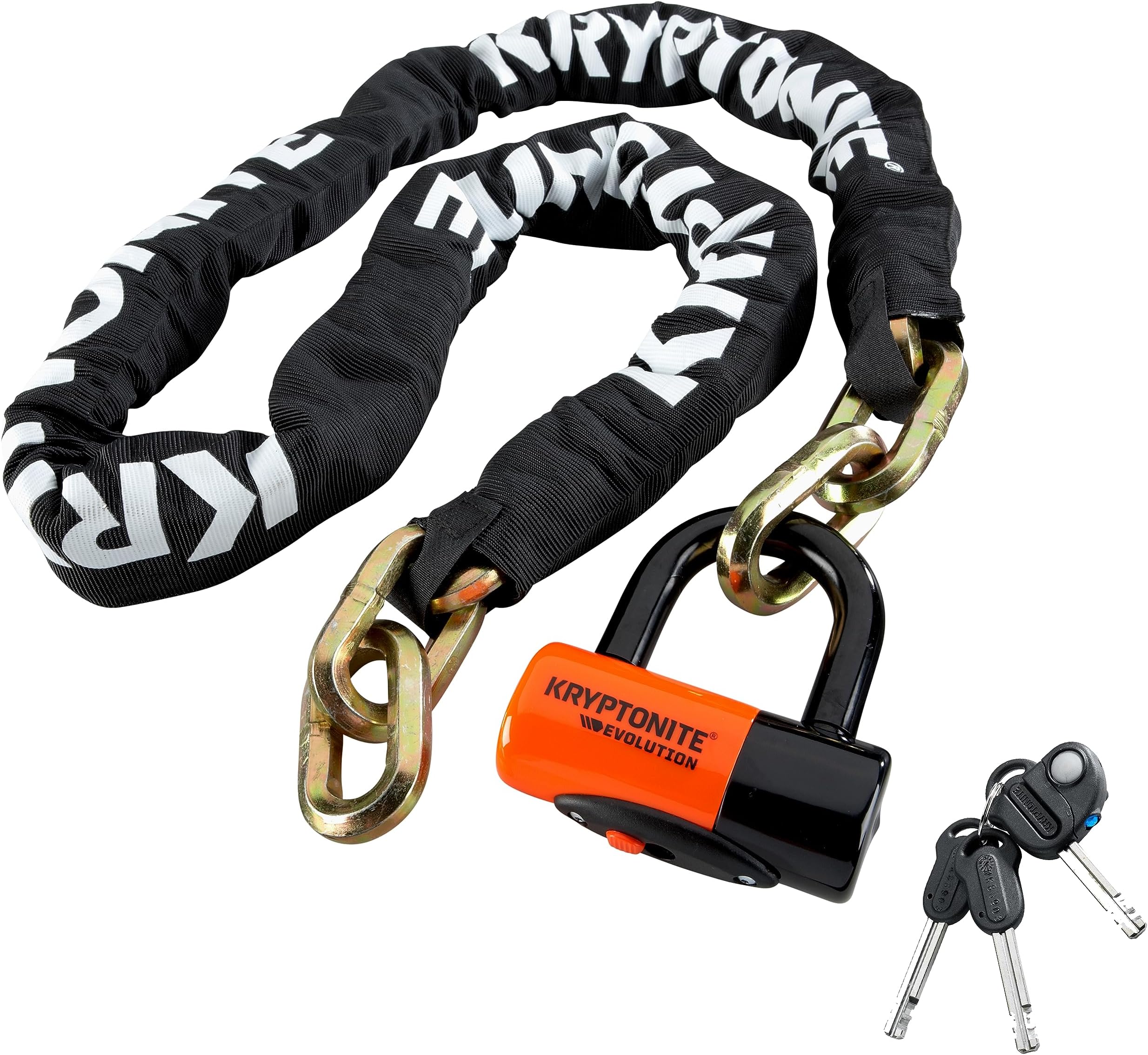 Kryptonite New York FAHGETTABOUDIT 1217 Bike Chain Lock, 5.5 FT Long