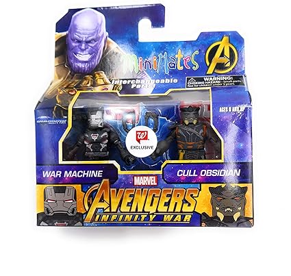 Amazoncom Minimates Avengers Infinity War War Machine Vs