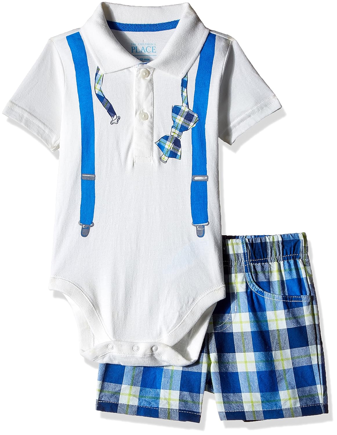 Baby Clothes The Children's Place Boys Short Sleeve Button-up
