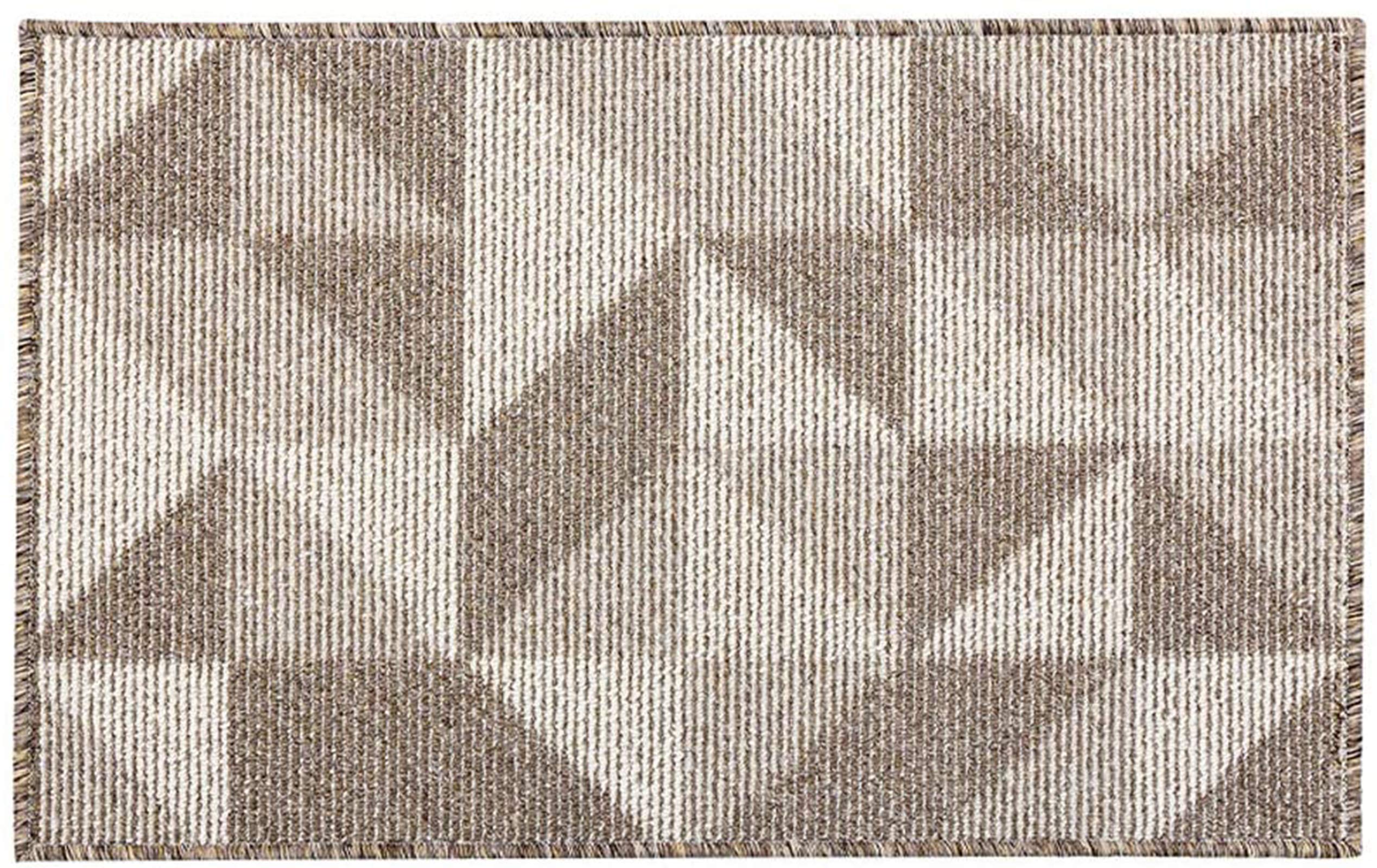 CHICHIC Indoor Doormat 80 x 120 cm Welcome Mat Front Back Indoor Door Mats for Home Entrance Entry Way Entry Rug Floor Mat Machine Washable Rugs Inside Non Slip Outdoor Rugs, (Pattern B Brown)