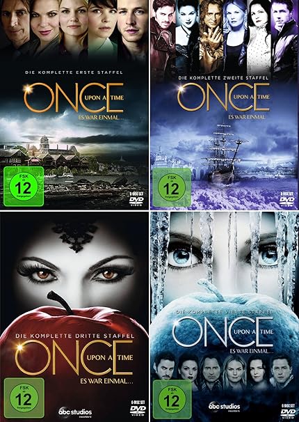 Once Upon a Time - Es war einmal ... Die komplette 1. - 4. Staffel (24-Disc | 4-Boxen)