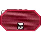 Altec Lansing Mini H2O - Waterproof Bluetooth Speaker, IP67 Certified & Floats in Water, Compact & Portable Speaker for Hiking, Camping, Pool, and Beach, Red