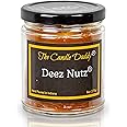 Deez Nutz- Hazelnut Vanilla- the Candle Daddy- 6 Ounce- 40 Hour Burn- Poured in Small Batches in USA