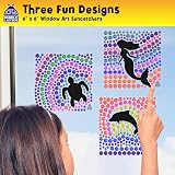 Purple Ladybug SunGemmers Suncatcher Craft Kit Flower Garden for Kids view 5