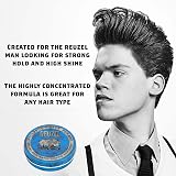 Reuzel Blue Strong Hold Pomade Water Soluble 35 g for Men view 2