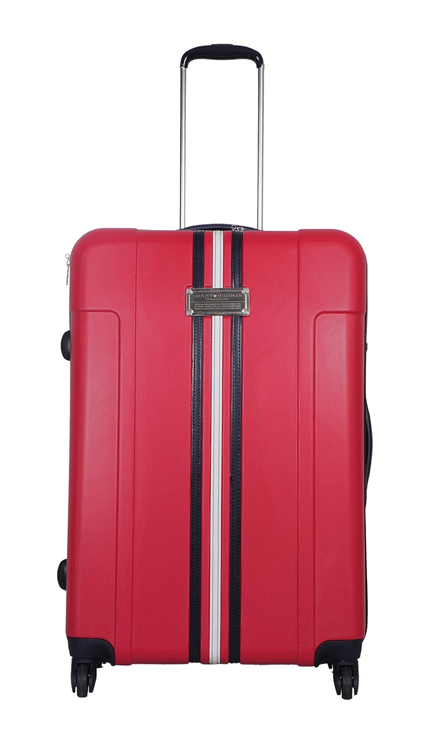 Buy Tommy Hilfiger ABS 75 cms Red Hard Sided Suitcase (TH/WEM04075) at
