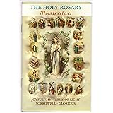 The Holy Rosary Illustrated, Joyful-mysteries of Light Sorrowful-glorious - Large Pocket size - 4 inch X 6 inch
