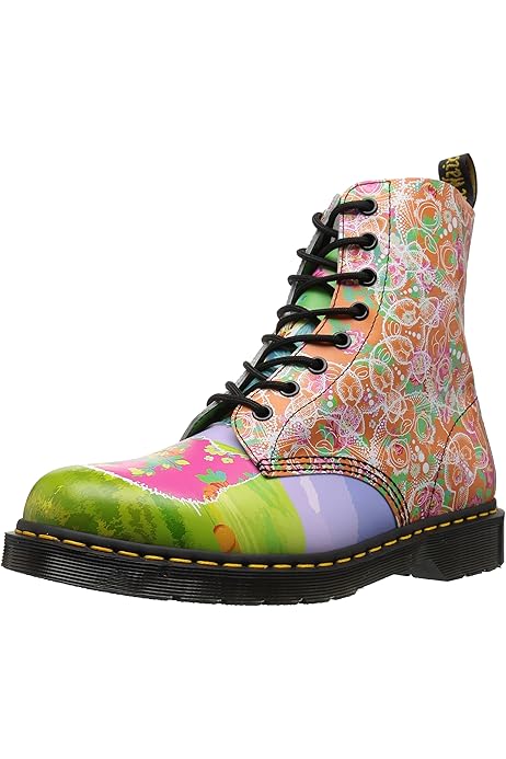 dr martens holographic pink