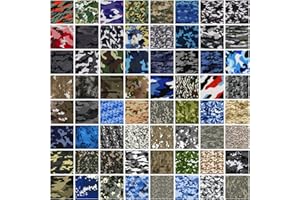 COLORFUL HYDROGRAPHICS COATING Hydrographics Film Camouflage Water Transfer Printing 5 Packs Of Amazing Random Water Transfer Film (5 Rolls X3.3FT) WTP Film