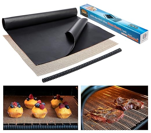 Revestimiento antiadherente grande para horno, resistente, 2 ...