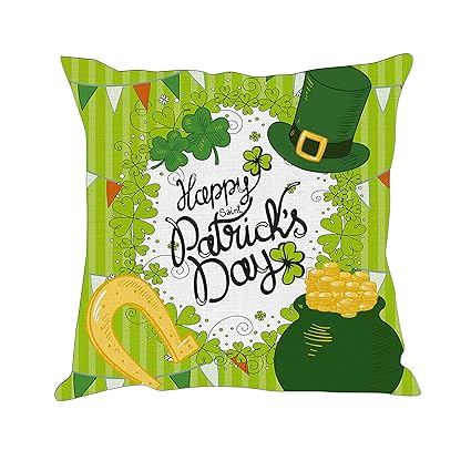 Amazon Com Tom Boy Happy St Patrick S Day Pillow Covers