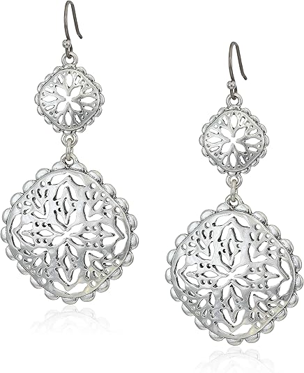 lucky brand silver earrings