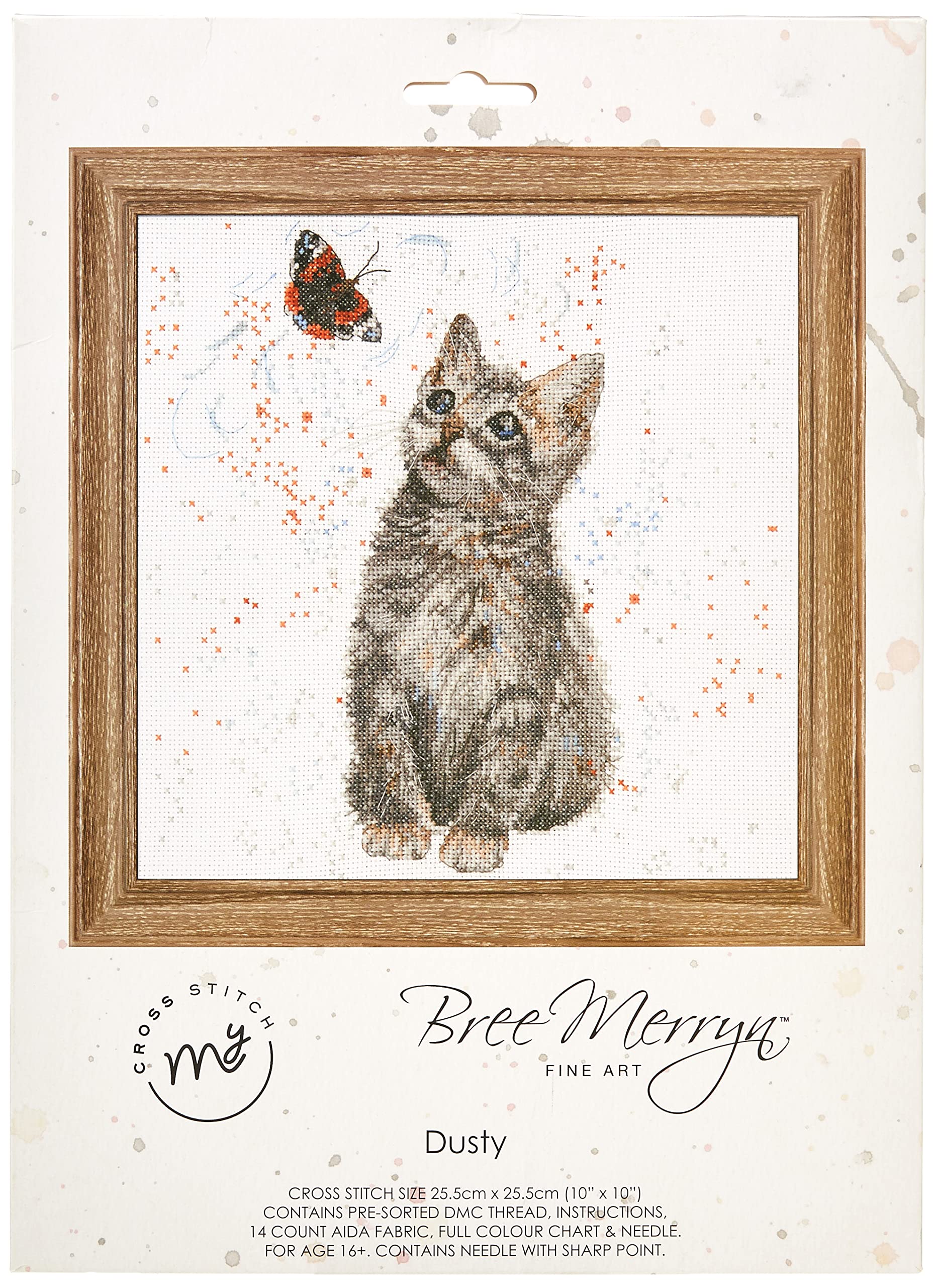 My Cross Stitch Bree Merryn, Dusty, 10 x 10 inches