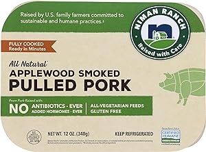 Niman Ranch Smoked Pulled Pork, 12 Oz