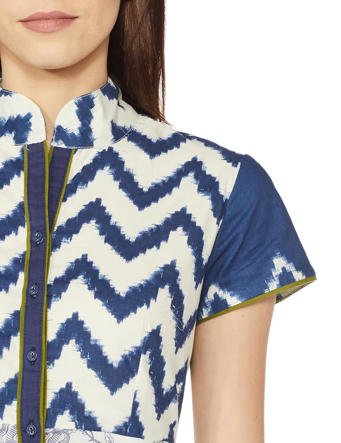 biba women's asymmetrical hemline salwar suit