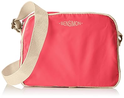 Bensimon Damen Small Besace Umhängetasche, 11x20x26 cm