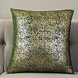 TAOSON Pack of 2, Sparkling Velvet Cozy Soft Gold