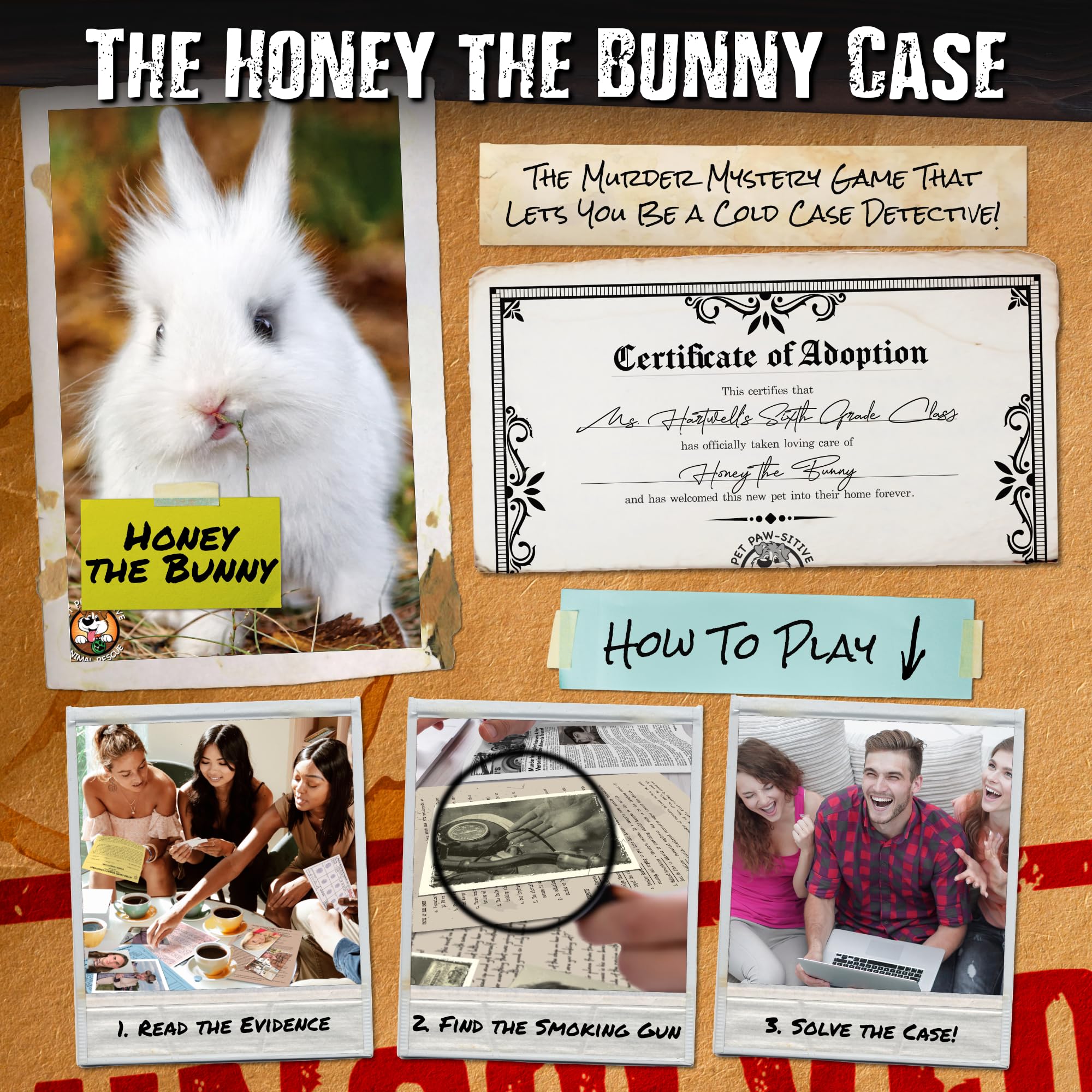 UNSOLVED CASE FILES | Honey The Bunny - A Family-Friendly Mystery Case to Solve