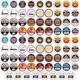 Perfect Samplers Dark Roast Coffee Pods Variety Pack, Dark Roast Coffee Pods for Keurig K Cups Machines, Coffee Sampler 80 Count