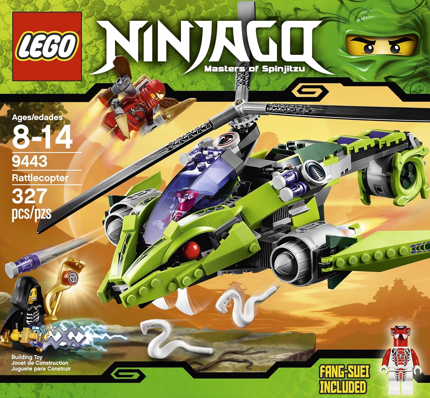 lego ninjago copter