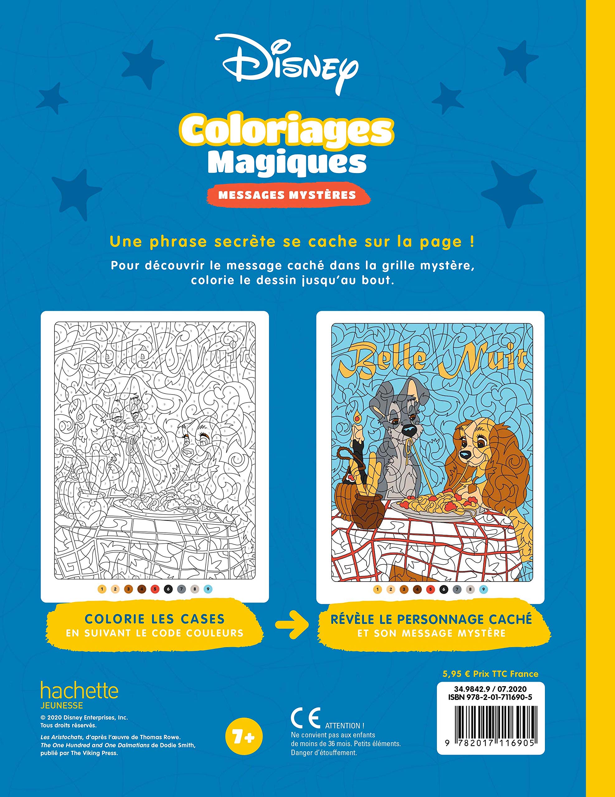 Disney Coloriages Magiques Messages Mysteres 9782017116905 Amazon Com Books