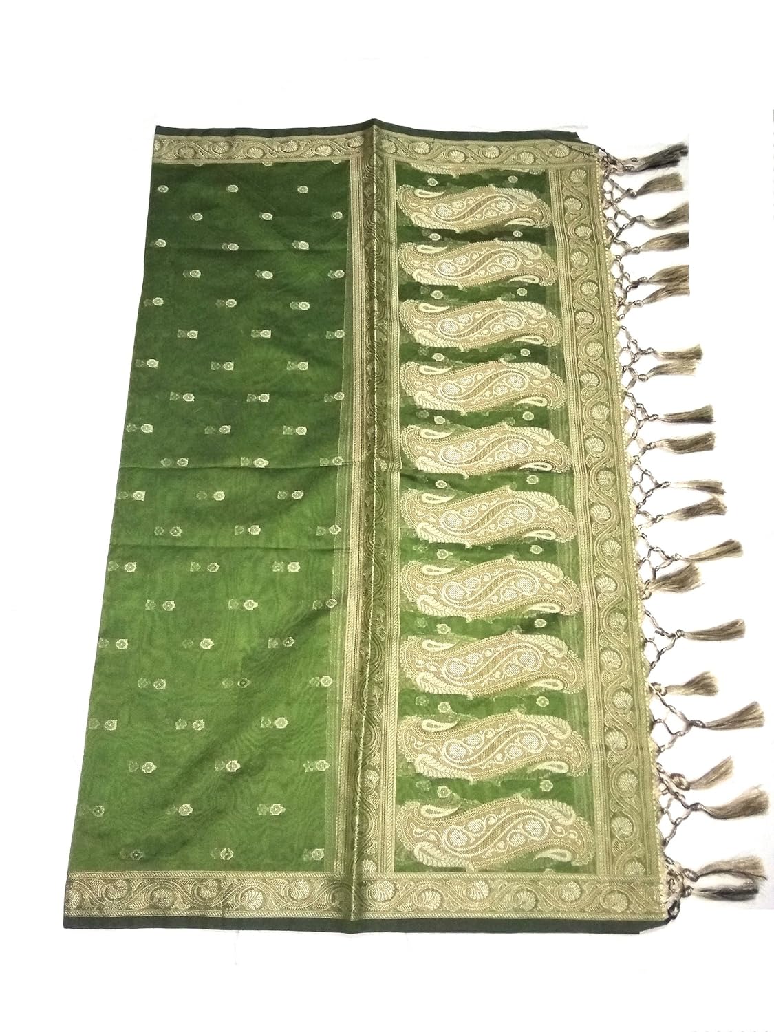 women's cotton silk banarasi dupatta