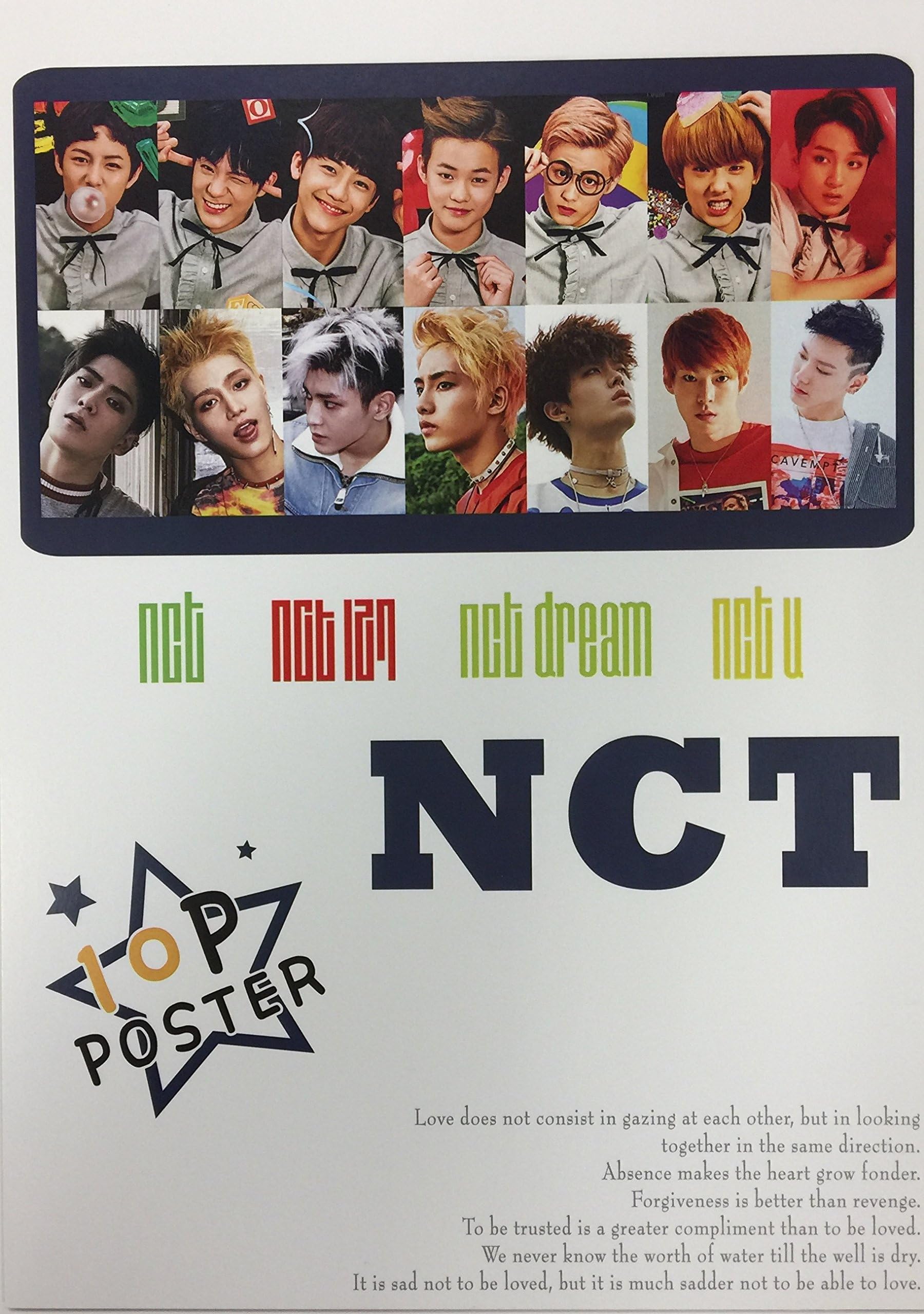 K-POP NCT Photo Poster (10 Pieces) (NCT)