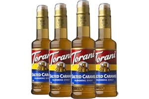 Torani Syrup, Salted Caramel, 12.7 Oz, 4Count