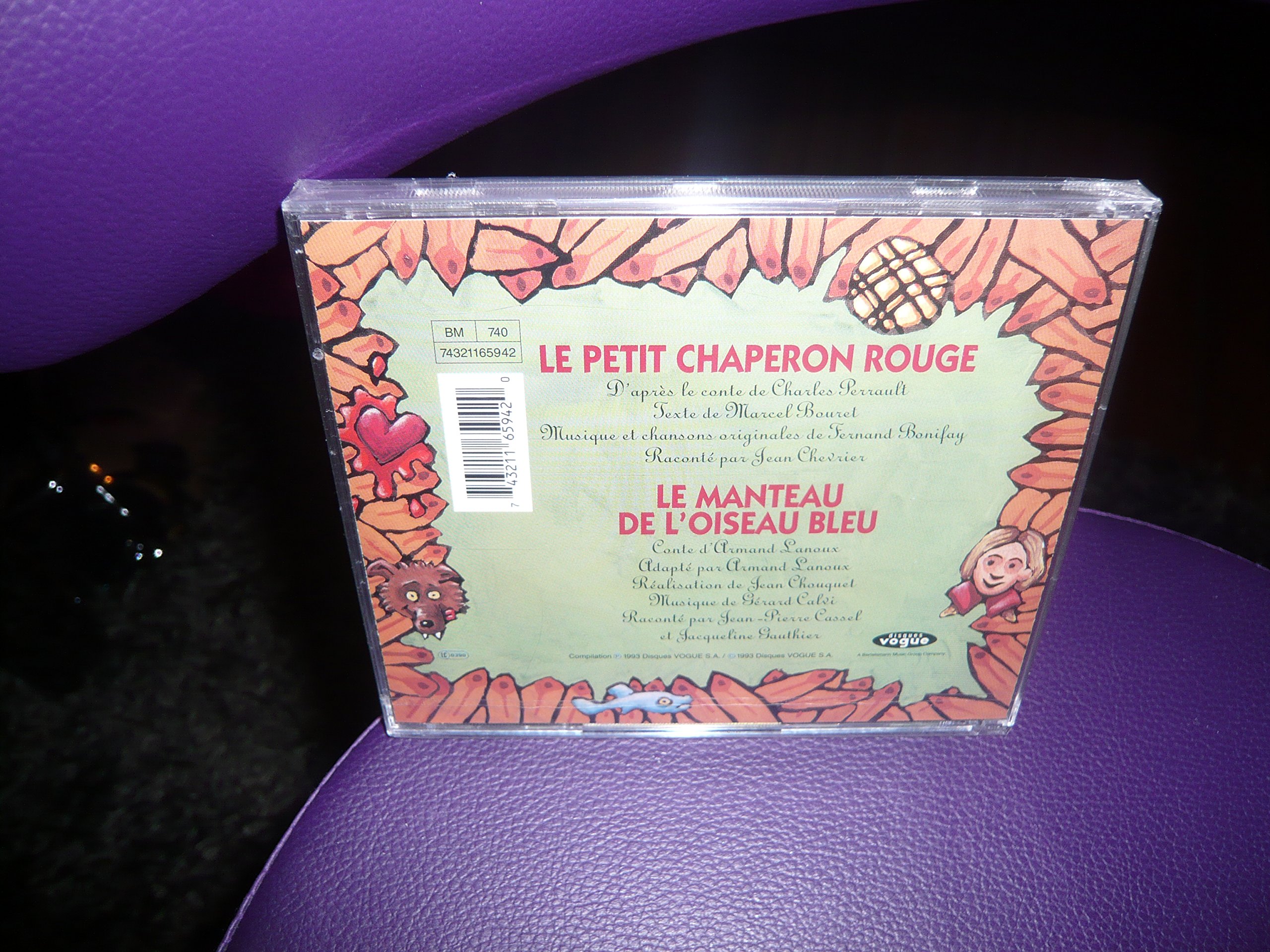 Le Petit Chaperon Rougele Manteau De Loiseau Bleu Amazon