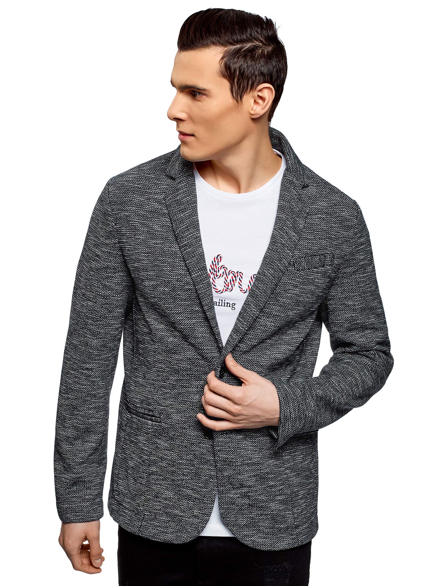 Ultra Men's Buttoned Jersey Cardigan