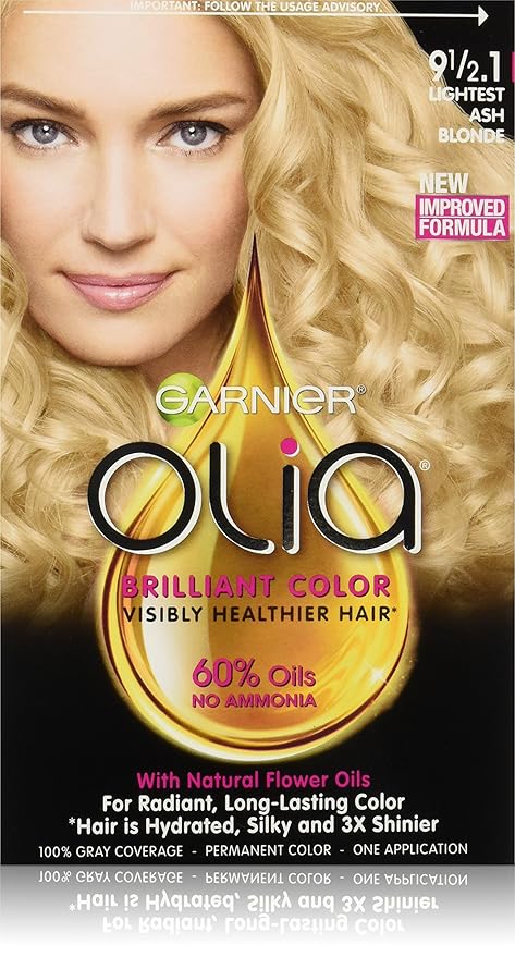 Buy Garnier Olia Oil Powered Permanent Haircolor 9 1 2 1 Light