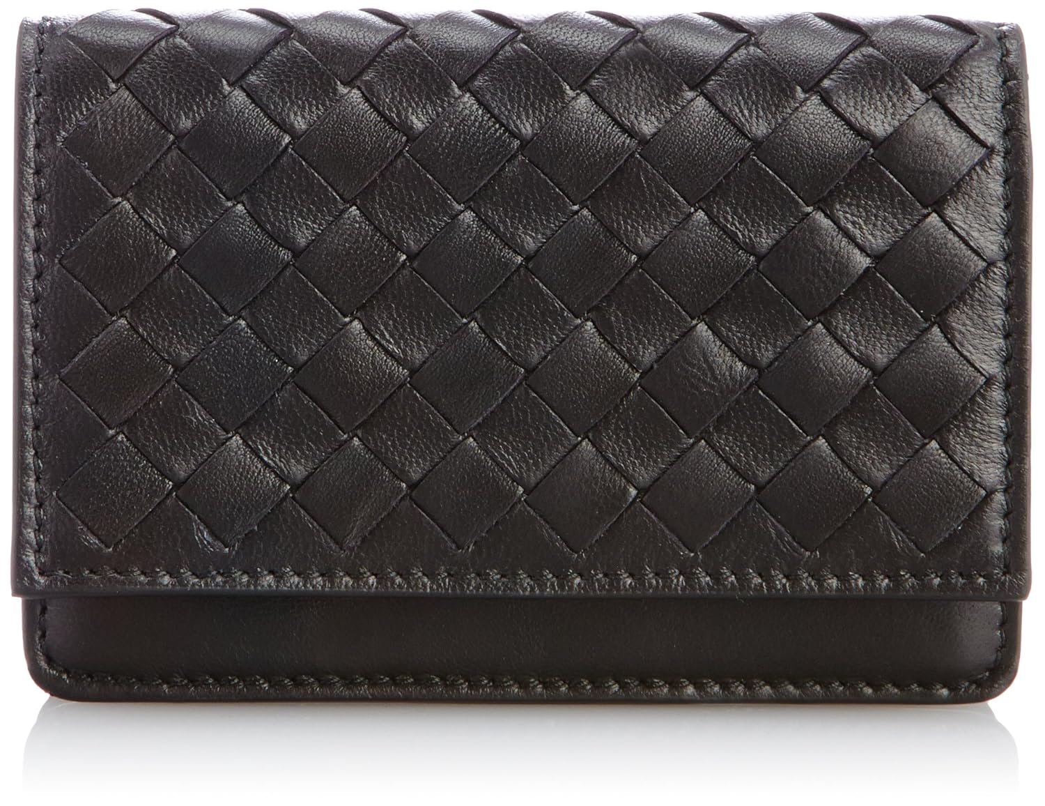 財布 Bottega 名刺入れ Veneta ボッテガヴェネタ B004tds73gブラック 並行輸入品 名刺入れ 21春夏新色