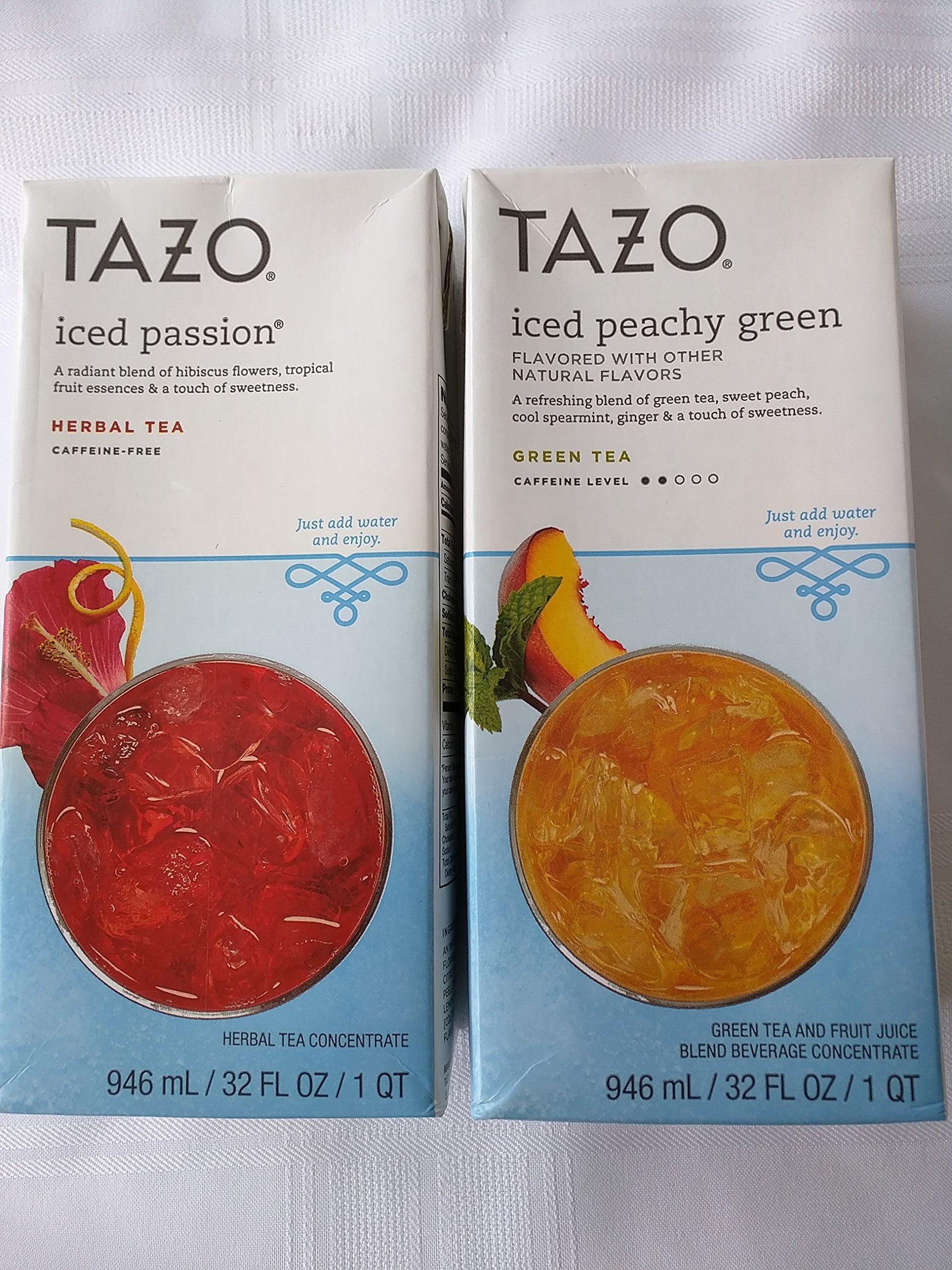 Tazo Iced Passion Herbal Tea Concentrate, 32 oz Grocery