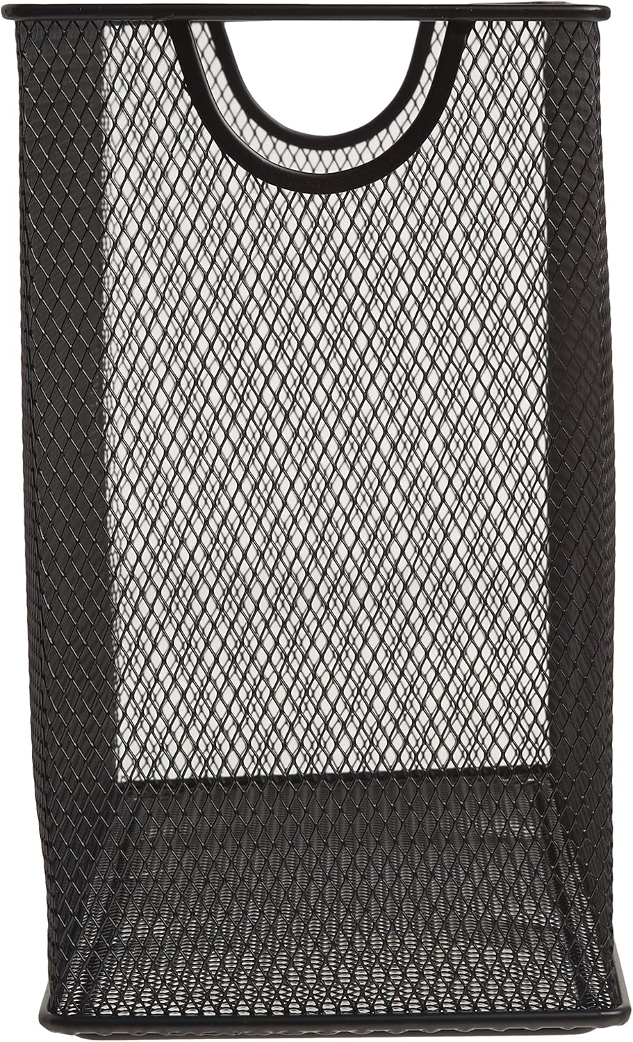 U Brands Mesh Steel Desktop Hanging File Holder, Letter Size, 12.4" x 9.53" x 5.5", Black - 457U00-06 : Office Products