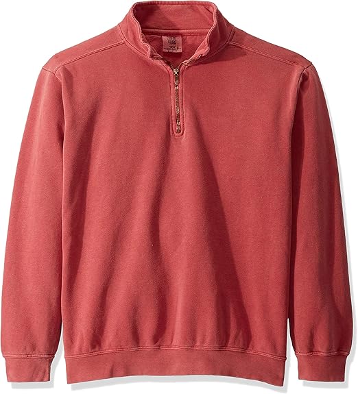 comfort colors zip sweatshirt