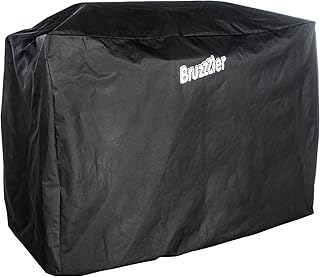 Bruzzzler Abdeckhaube Chateau, Schutzhülle für Gasgrill, Wetterschutzabdeckung, Grillschutz, idealer Wetterschutz für rechteckige Grills aller Art, einfach montierbarer Grillschutz, 145 x 115 x 65 cm