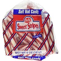 Bobs Sweet Stripes Peppermint Stick Hard Candy, 5.00 oz
