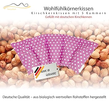 Cojín de huesos de cereza/Almohada relajante - Almohada para ...