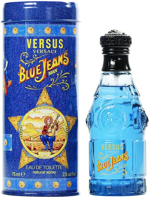 Versace – BLUE JEANS Eau de Toilette 75 ml Zerstäuber