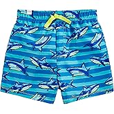 Mud Pie Baby Boys Swim Trunks, Shark, Small