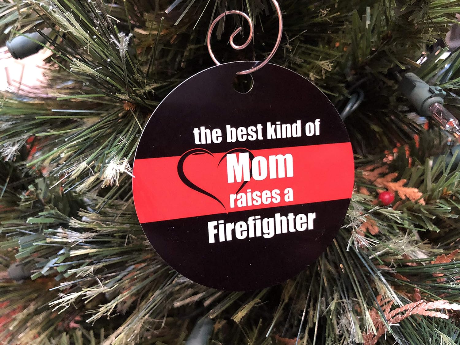Lplpol Firefighter Ornament Fire Academy Graduation Gift