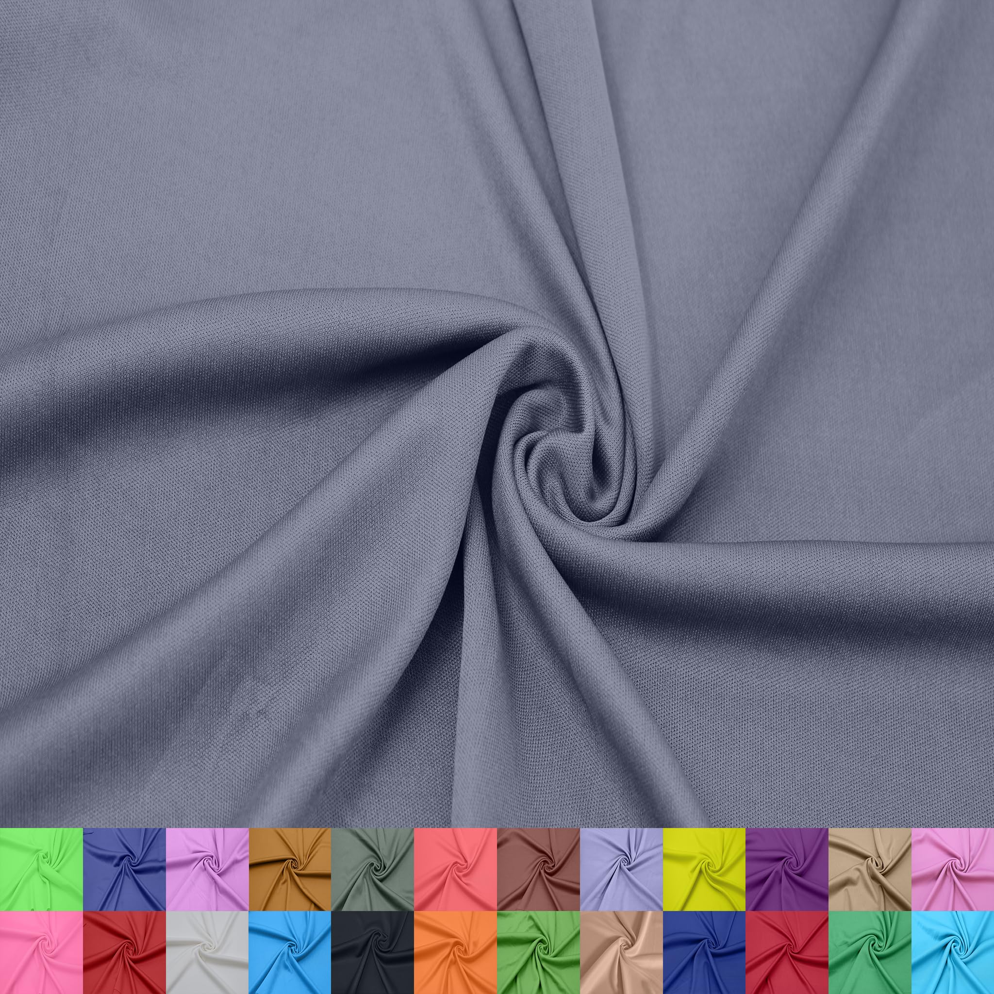 Texco Inc 60" Wide 100% Polyester Interlock Lining