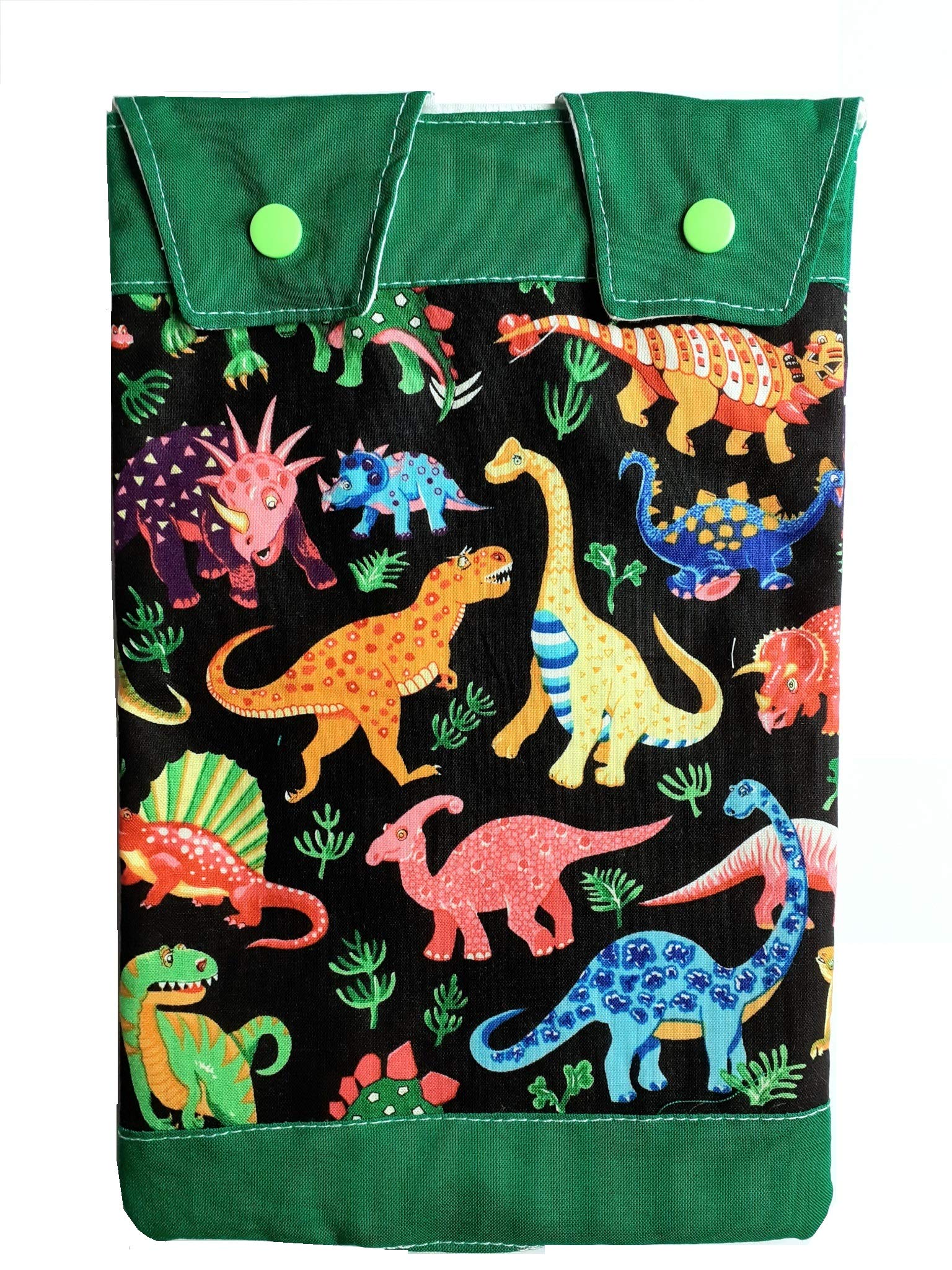 Catheter Leg Bag Holder. Drainage Bag Cover. Dinosaurs Patterns. Nutex.100% Cotton.