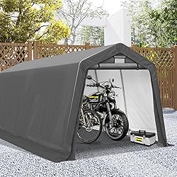 COVERONICS 8' x 14' Outdoor Storage Shed - Heavy
