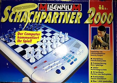 Millennium sprechender Schachpartner 2000 Schachcomputer