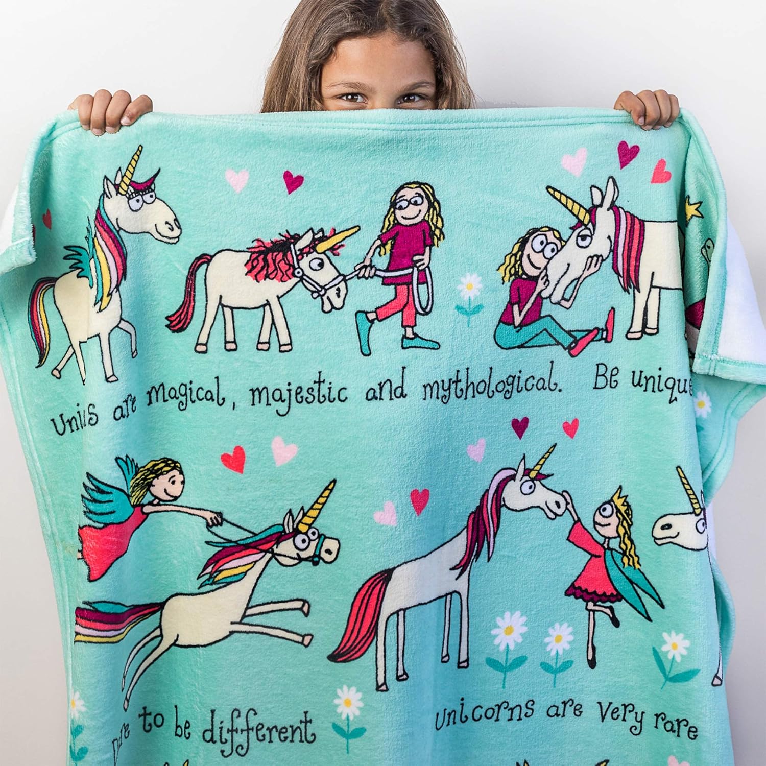 Unicorns Design Snuggle Blanket Amazon.co.uk Kitchen & Home