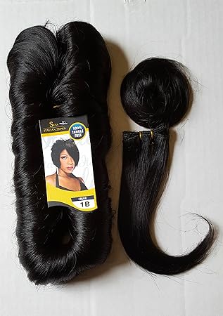 Amazon Com Short Pixie Off Black Finger Roll Italian Wave 27