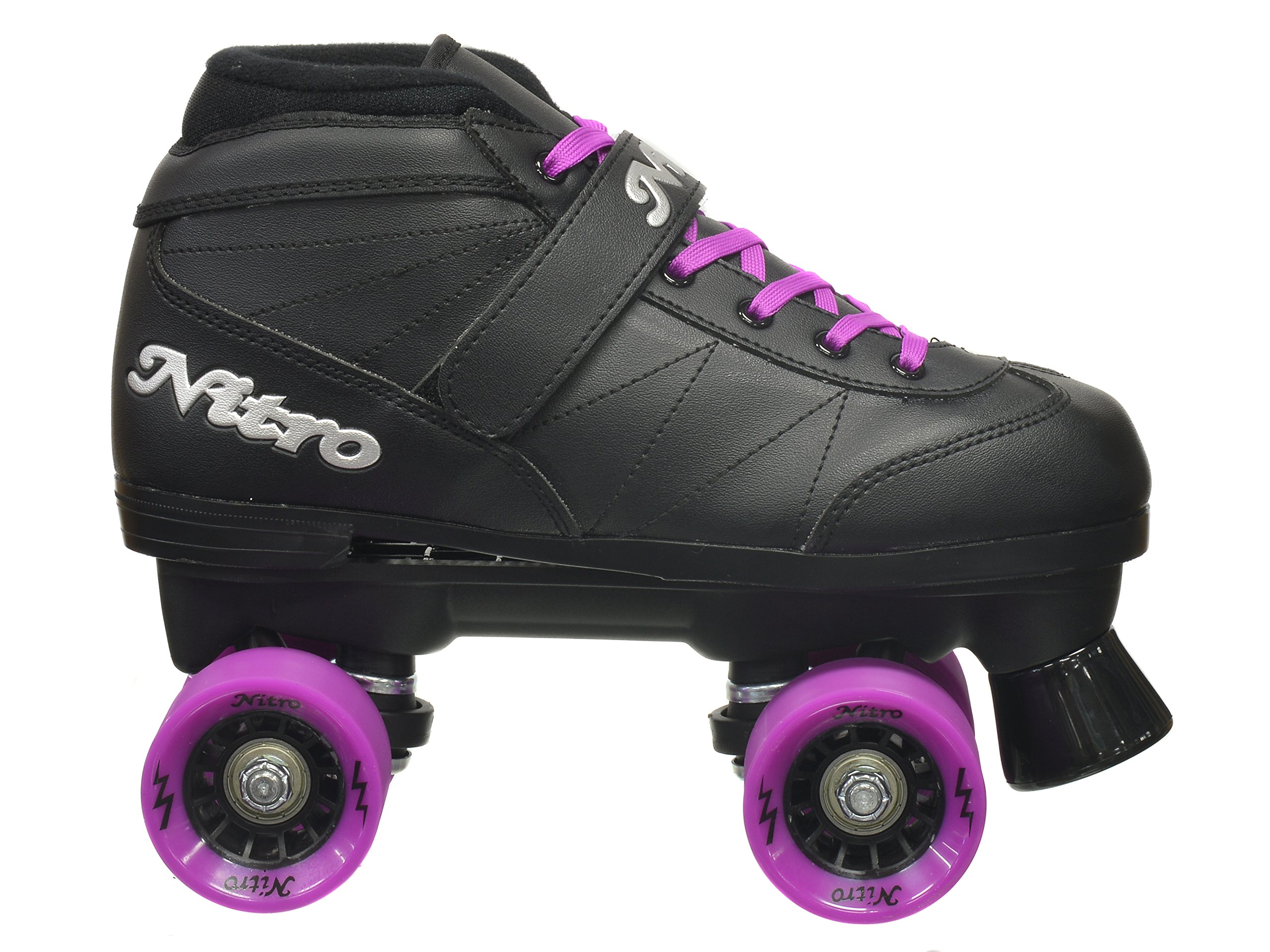 Epic Skates Super Nitro Purple Quad Speed Skates
