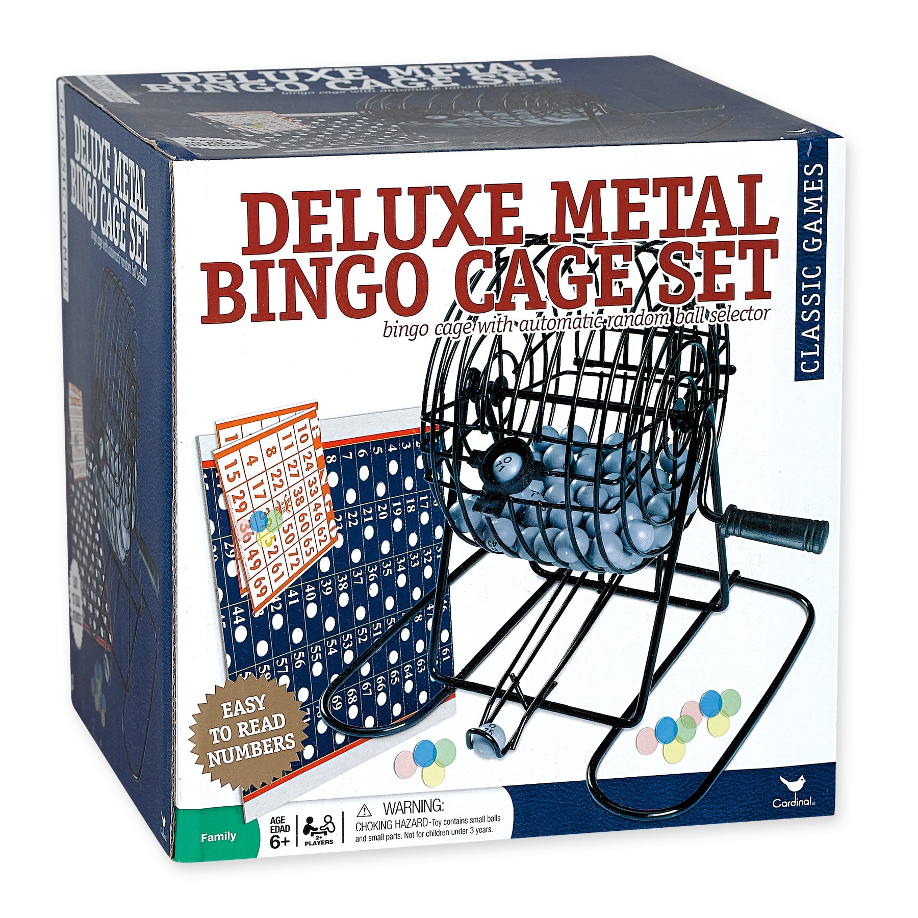 Deluxe Metal Bingo Cage Set Buy Online in United Arab Emirates at